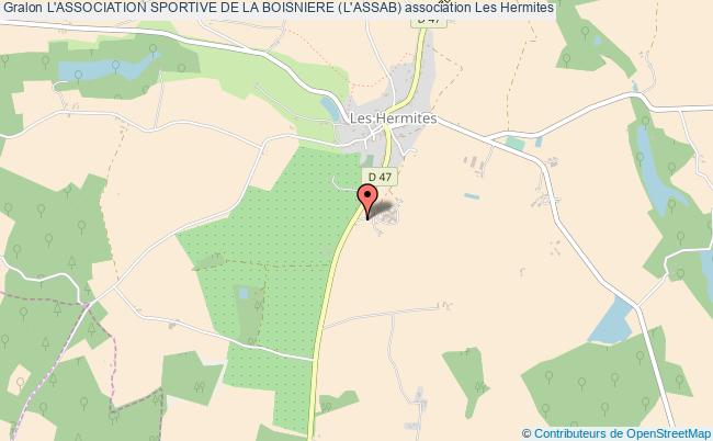 plan association L'association Sportive De La Boisniere (l'assab) Les   Hermites
