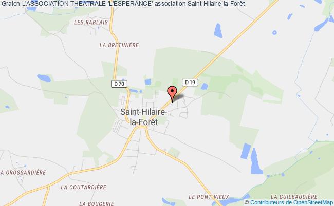 plan association L'association Theatrale 'l'esperance' Saint-Vincent-sur-Jard