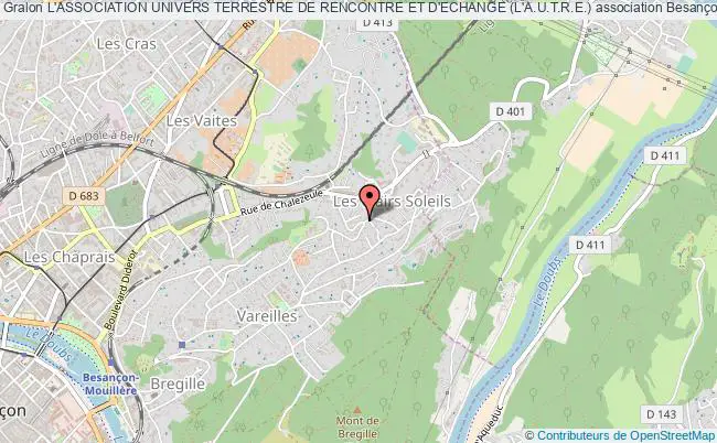 plan association L'association Univers Terrestre De Rencontre Et D'echange (l'a.u.t.r.e.) Besançon