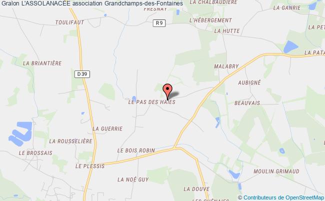 plan association L'assolanacÉe Grandchamp-des-Fontaines