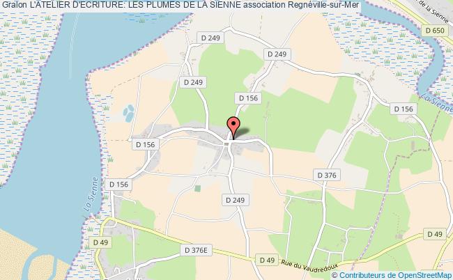 plan association L'atelier D'ecriture: Les Plumes De La Sienne Regnéville-sur-Mer