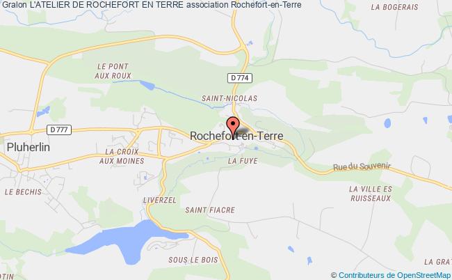 plan association L'atelier De Rochefort En Terre Rochefort-en-Terre