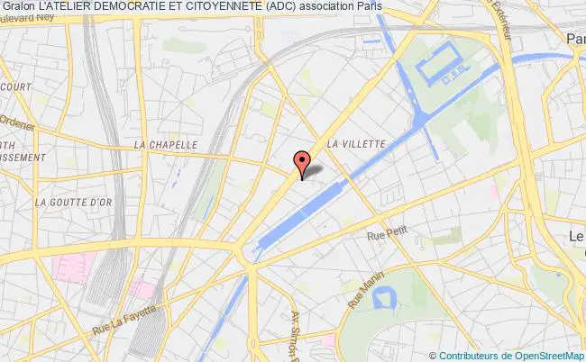 plan association L'atelier Democratie Et Citoyennete (adc) PARIS