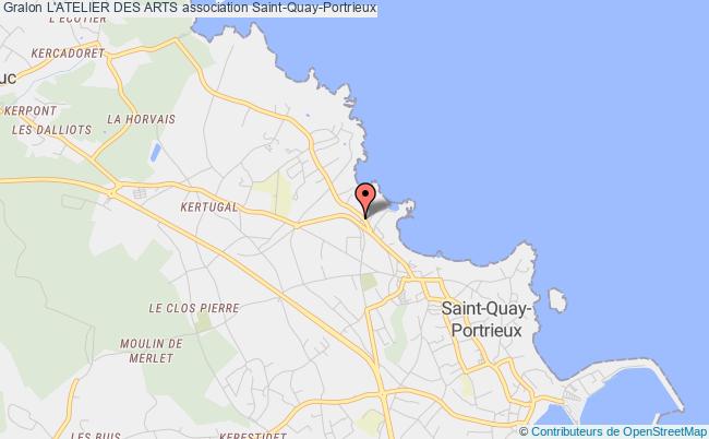 plan association L'atelier Des Arts Saint-Quay-Portrieux