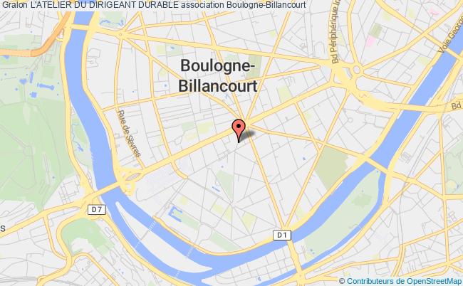 plan association L'atelier Du Dirigeant Durable Boulogne-Billancourt