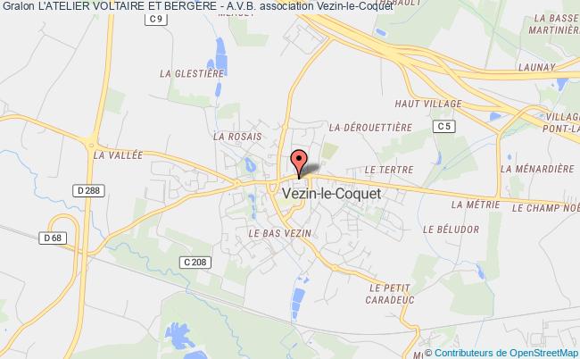 plan association L'atelier Voltaire Et Bergere - A.v.b. Vezin-le-Coquet