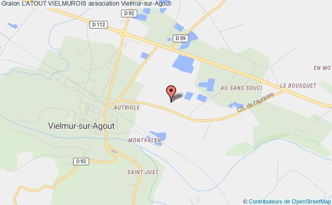 plan association L'atout Vielmurois Vielmur-sur-Agout