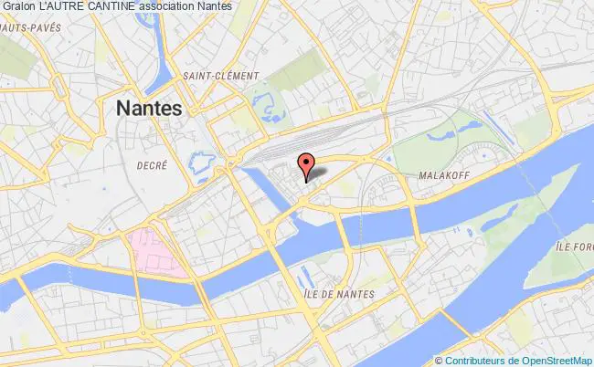plan association L'autre Cantine Nantes