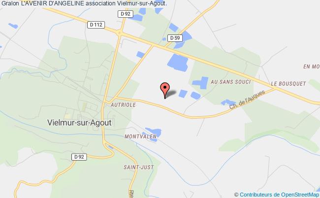 plan association L'avenir D'angeline Vielmur-sur-Agout