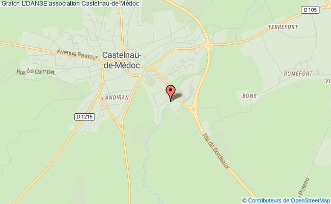 plan association L'danse Castelnau-de-Médoc