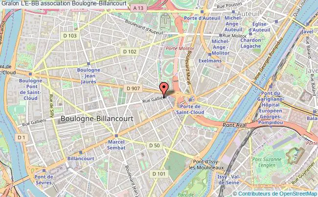 plan association L'e-bb Boulogne-Billancourt