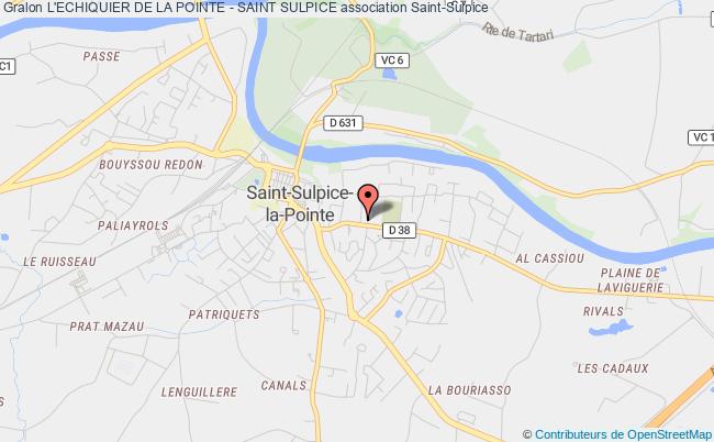 plan association L'echiquier De La Pointe - Saint Sulpice Saint-Sulpice-la-Pointe