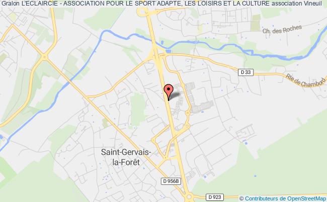 L'ECLAIRCIE - ASSOCIATION POUR LE SPORT ADAPTE, LES LOISIRS ET LA CULTURE