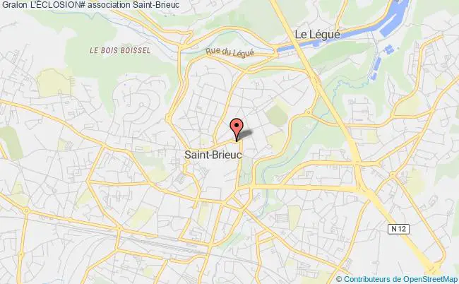 plan association L'Éclosion# Saint-Brieuc