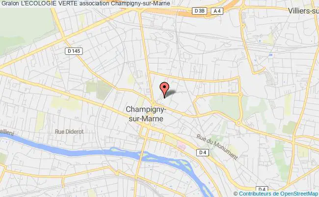 plan association L'ecologie Verte Champigny-sur-Marne