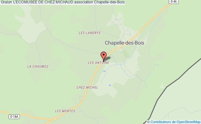 plan association L'ecomusee De Chez Michaud Chapelle-des-Bois