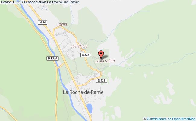 plan association L'ecrin La    Roche-de-Rame