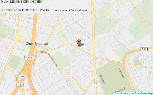 plan association L'ecume Des Choses


 Ressourcerie De Chevilly-larue Chevilly-Larue