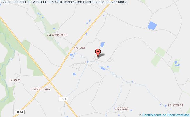 plan association L'elan De La Belle Epoque Saint-Étienne-de-Mer-Morte