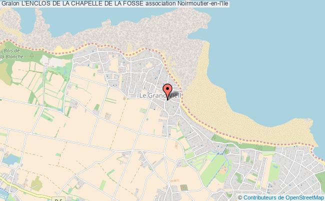 plan association L'enclos De La Chapelle De La Fosse Noirmoutier-en-l'Île