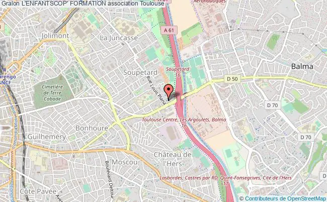 plan association L'enfantscop' Formation Toulouse