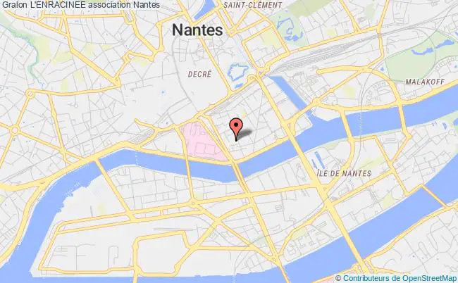 plan association L'enracinee Nantes