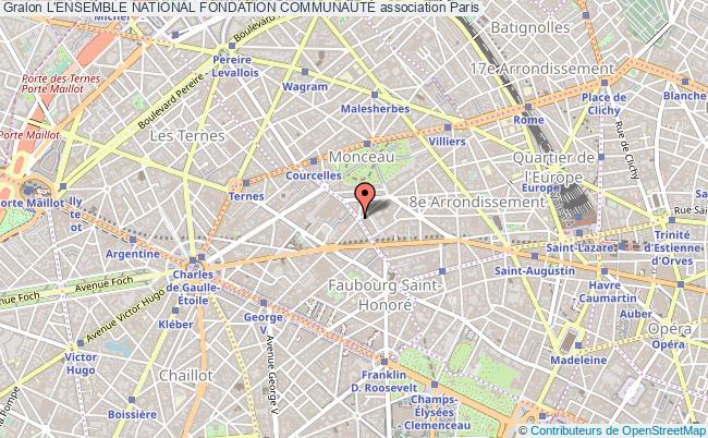 plan association L'ensemble National Fondation CommunautÉ Paris