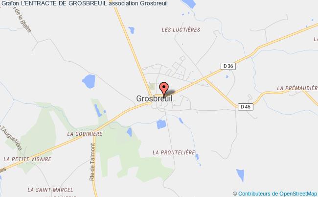 plan association L'entracte De Grosbreuil Grosbreuil
