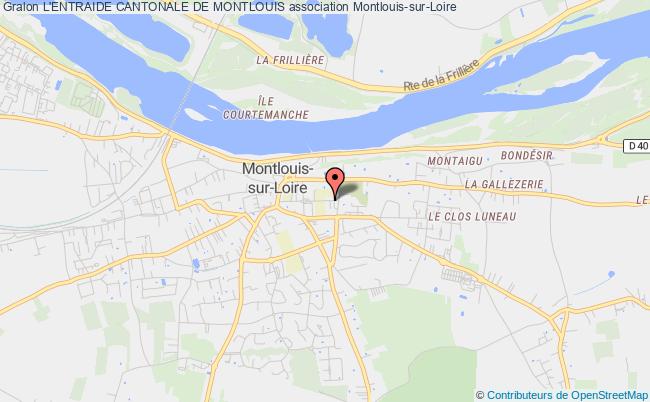 plan association L'entraide Cantonale De Montlouis Montlouis-sur-Loire