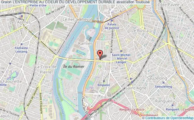 plan association L'entreprise Au Coeur Du Developpement Durable Toulouse cedex 4