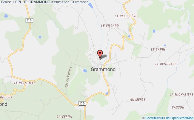 plan association L'epi De Grammond Grammond