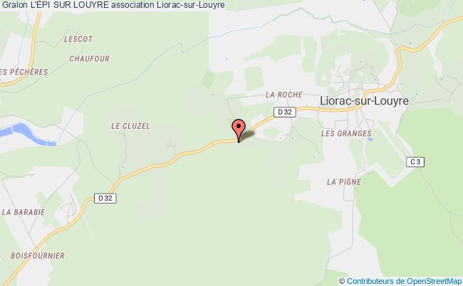 plan association L'Épi Sur Louyre Liorac-sur-Louyre