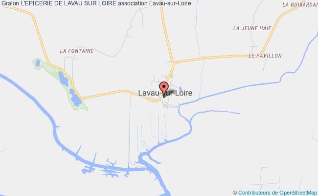 plan association L'epicerie De Lavau Sur Loire Lavau-sur-Loire