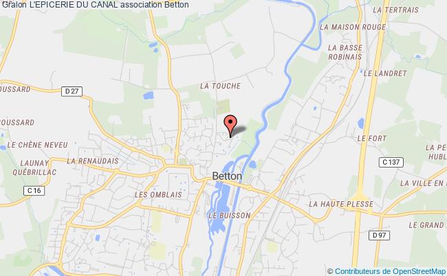 L'epicerie du canal association Aide alimentaire voire Betton