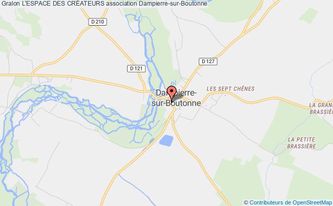 plan association L'espace Des CrÉateurs Dampierre-sur-Boutonne