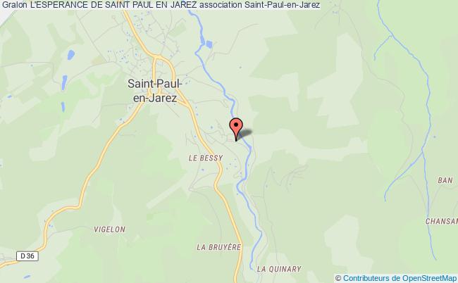 plan association L'esperance De Saint Paul En Jarez Saint-Paul-en-Jarez