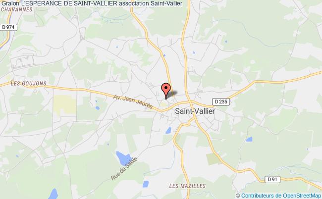 plan association L'esperance De Saint-vallier Saint-Vallier