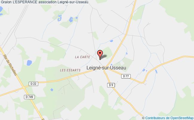 plan association L'esperance Leigné-sur-Usseau