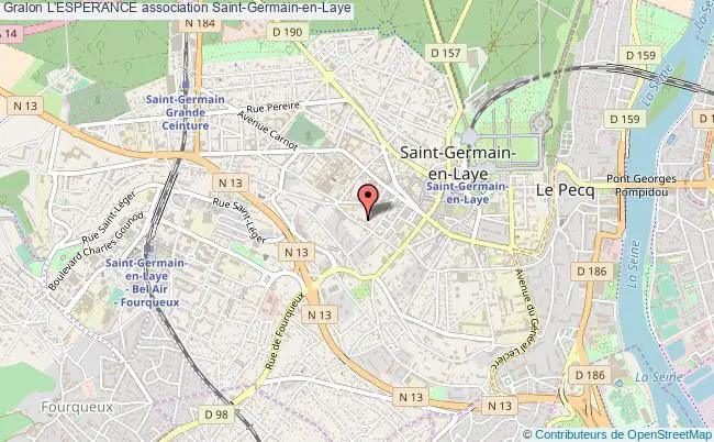 plan association L'esperance Saint-Germain-en-Laye