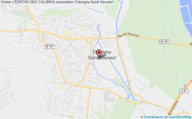 plan association L'espoir Des Colibris Chevigny-Saint-Sauveur