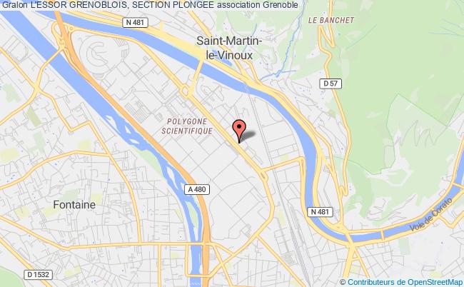 L'ESSOR GRENOBLOIS, SECTION PLONGEE