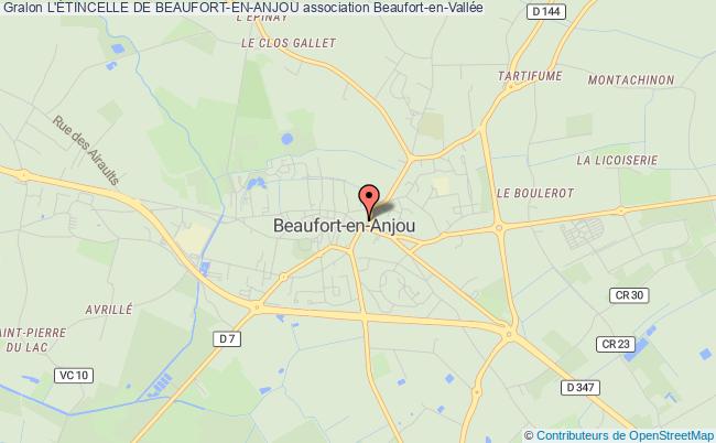 plan association L'Étincelle De Beaufort-en-anjou Beaufort-en-Anjou