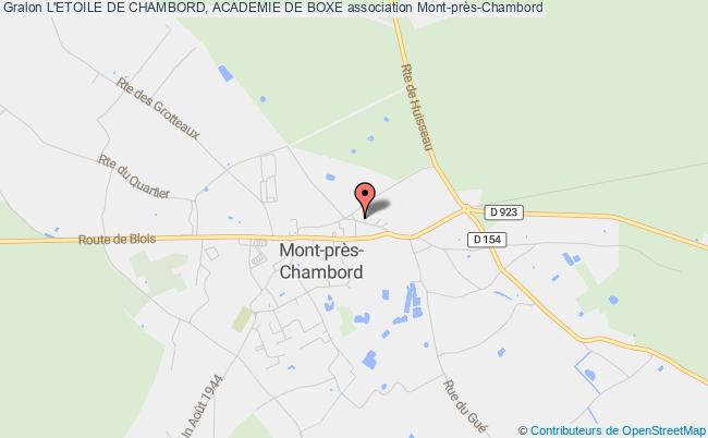 plan association L'etoile De Chambord, Academie De Boxe Mont-près-Chambord
