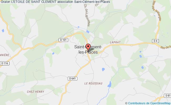 plan association L'etoile De Saint Clement Saint-Clément-les-Places