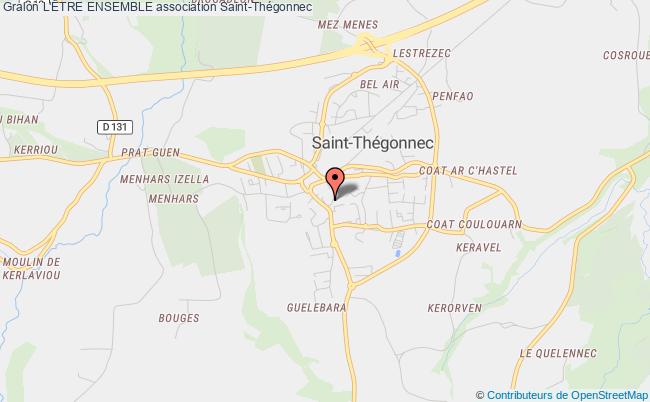 plan association L'Être Ensemble Saint-Thegonnec Loc-Eguiner