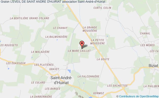 plan association L'eveil De Saint Andre D'huiriat Saint-André-d'Huiriat