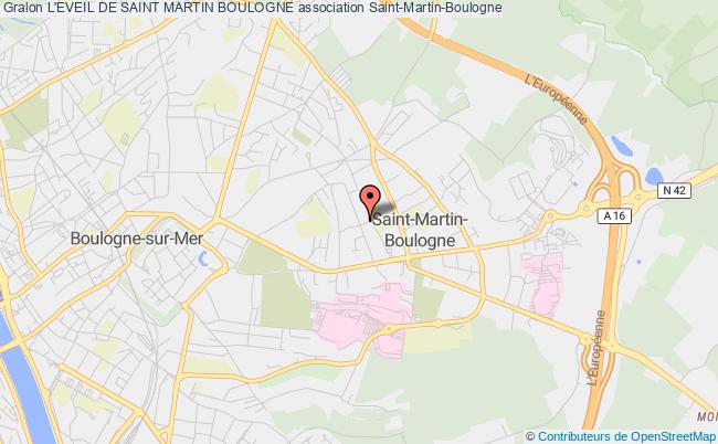 plan association L'eveil De Saint Martin Boulogne Saint-Martin-Boulogne