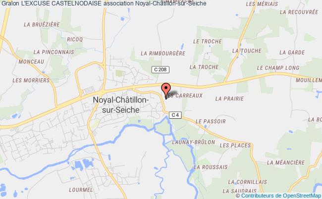 plan association L'excuse Castelnodaise Noyal-Châtillon-sur-Seiche