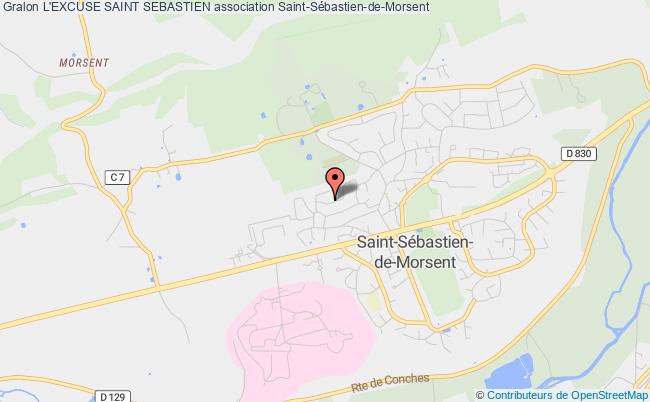 plan association L'excuse Saint Sebastien Saint-Sébastien-de-Morsent