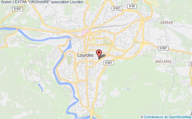 plan association L'extra "ordinaire" Lourdes